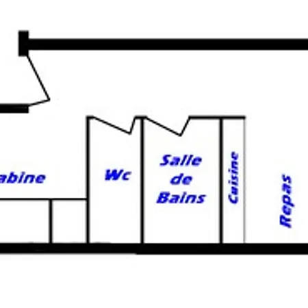 Les Saisies - 2 Pieces Avec Cheminee Pour 6 Personnes